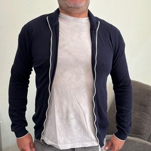 Escales lightweight sweater. Navy Blue Size L